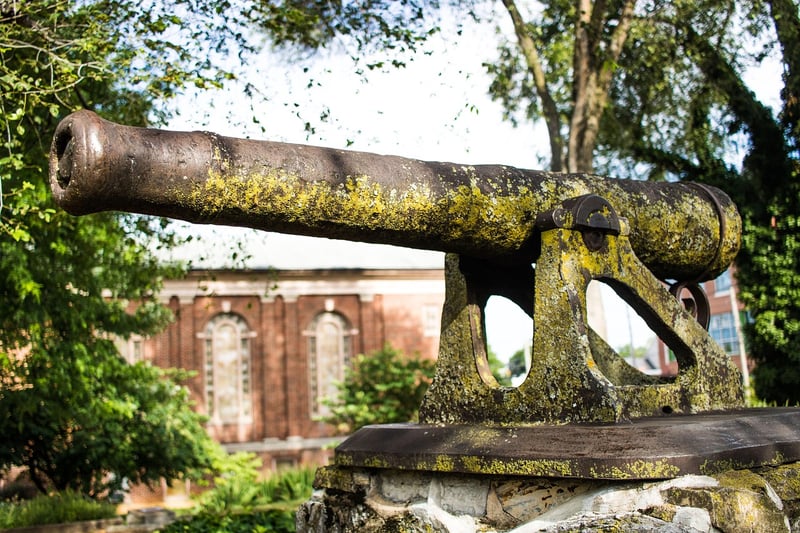 Revolutionary War cannon